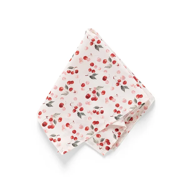 Jogo guardanapo Cherry/ 4 unidades 45x45cm