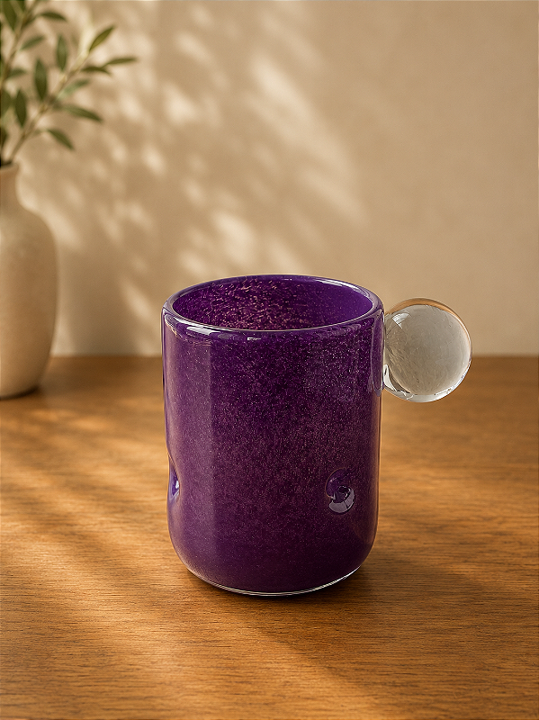 Copo Roxo – Vidro 380 ml (2 unidades)