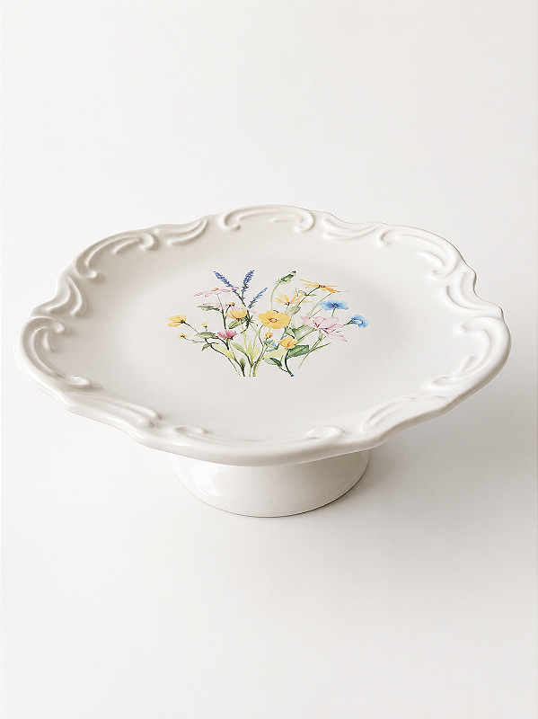 Porta bolo Primavera - 27cm