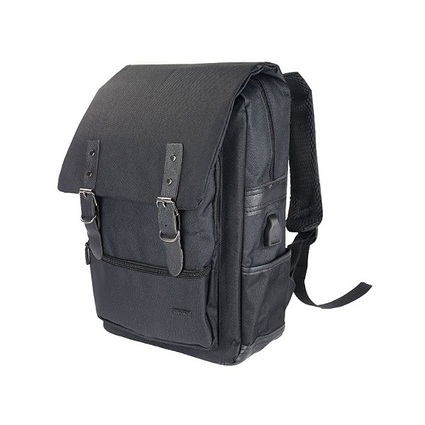 Mochila Para Notebook Ate 15,6' Feminina Cor Preto - Vinik
