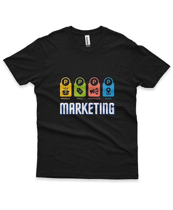 Camiseta Quality - Marketing - 4P