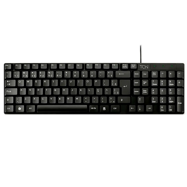 Teclado Slim com Fio TCN 950 ABNT2