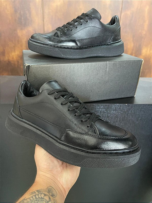 TÊNIS HUGO BOSS COURO 38 AO 43