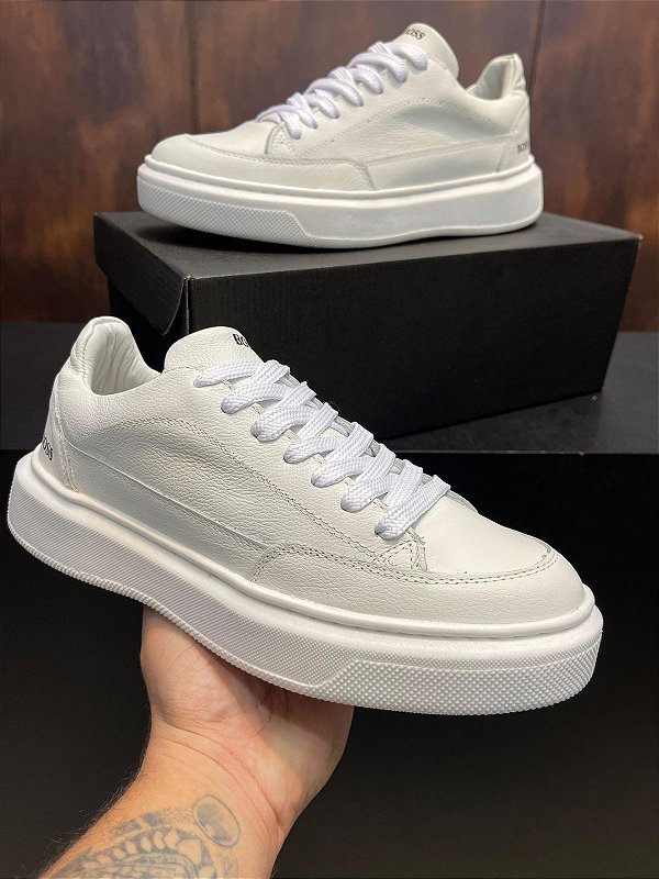 TÊNIS HUGO BOSS COURO 38 AO 43