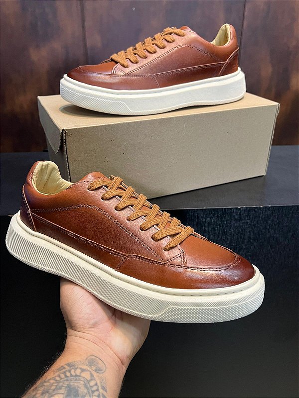 TÊNIS HUGO BOSS COURO 38 AO 43