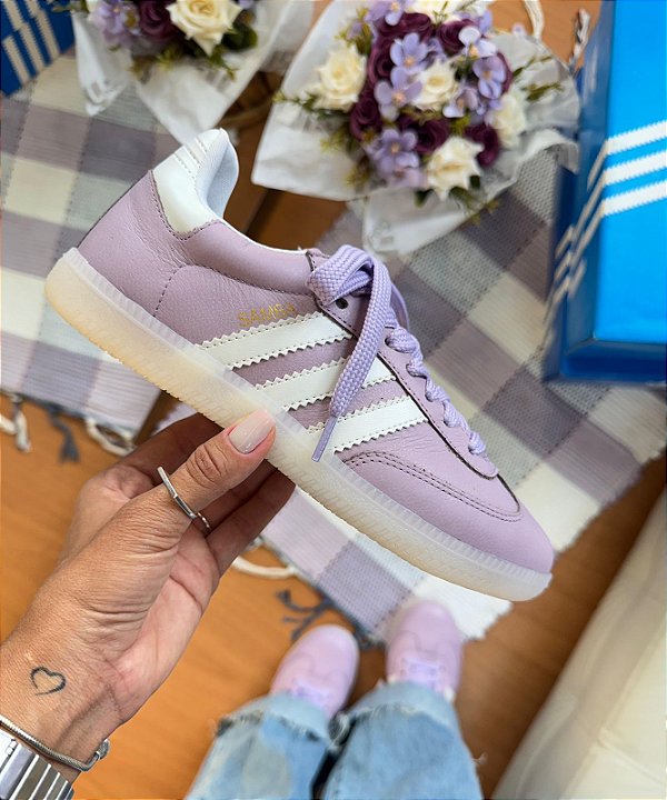 TÊNIS ADIDAS SAMBA COURO 34 AO 39