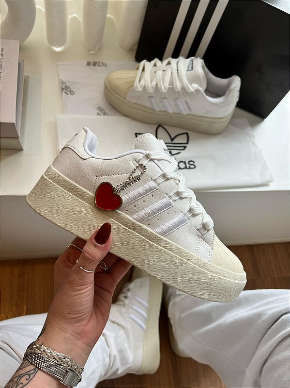 TÊNIS ADIDAS SUPERSTAR HAEART 34 AO 39