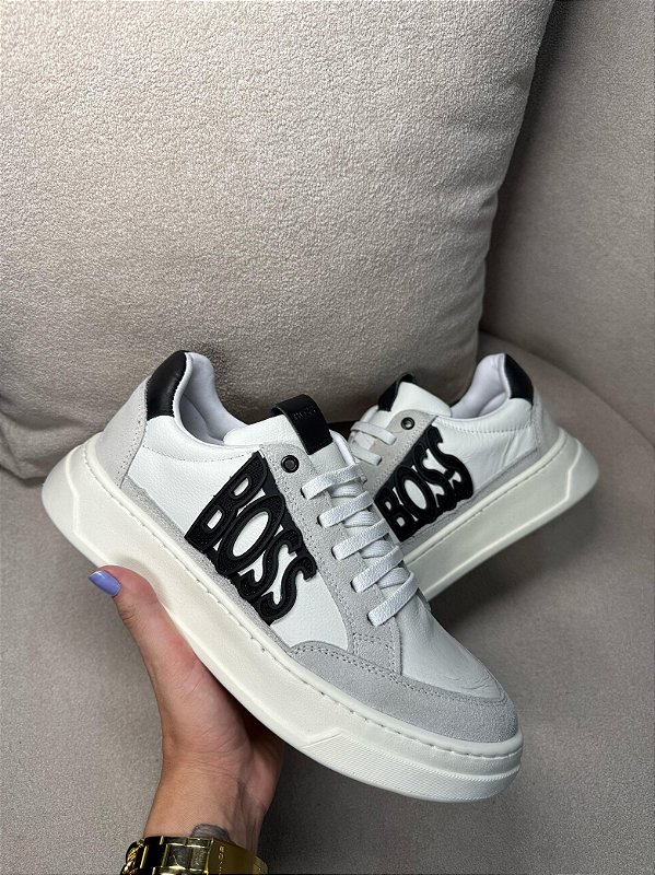 SAPATENIS BOSS COURO 38 AO 43