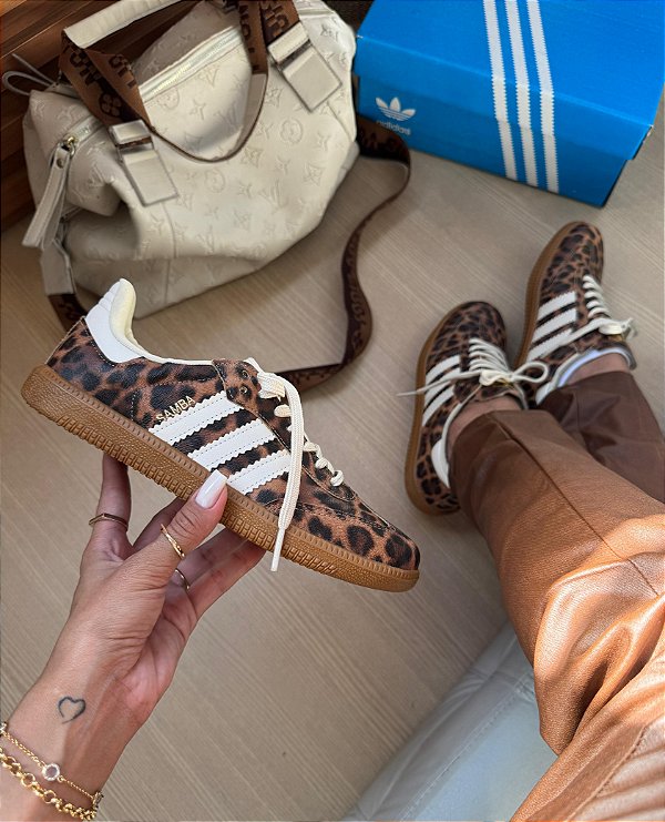 TÊNIS ADIDAS SAMBA OG ANIMAL 34 AO 39