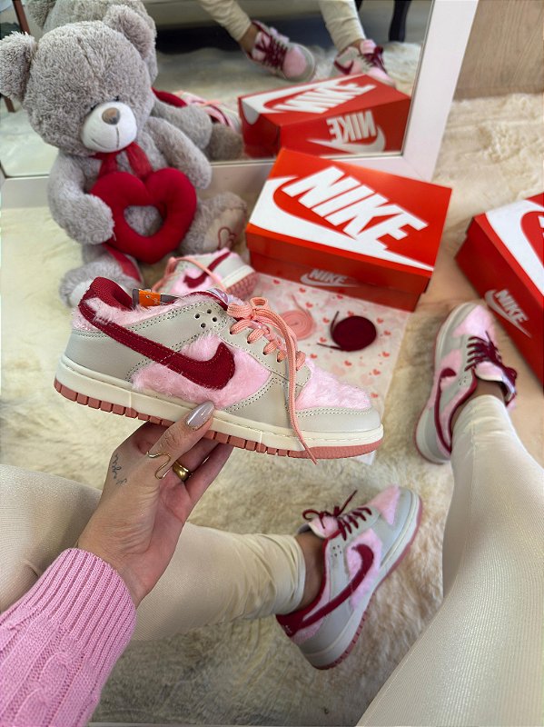 TÊNIS NIKE DUNK VALENTINE'S DAY PELUCIACDO