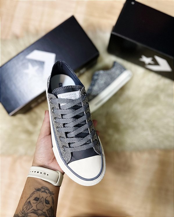 TENIS ALL STAR BRILLO  34 AO 39