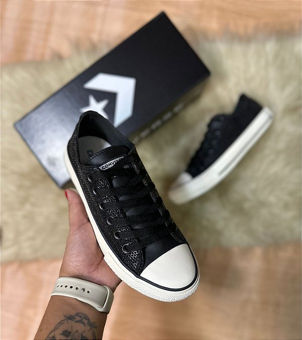 TENIS ALL STAR BRILLO  34 AO 39