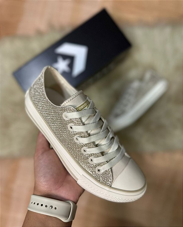 TENIS ALL STAR BRILLO  34 AO 39