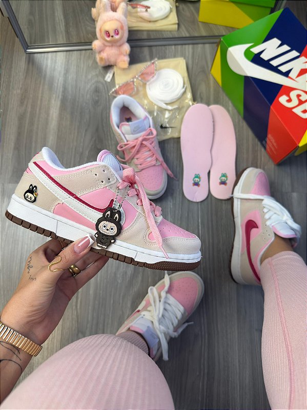 TÊNIS SB DUNK LABUBU 34 AO 39