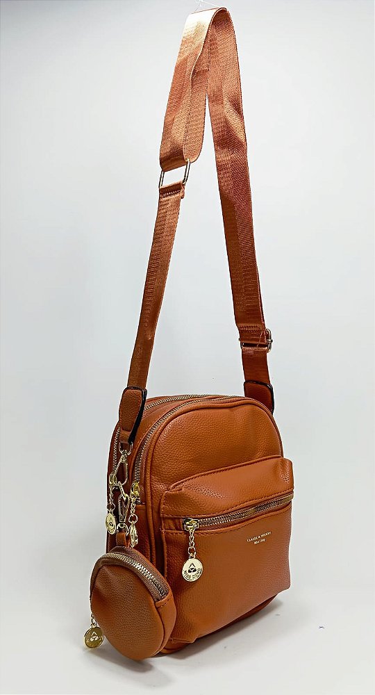 Shoulder Bag MD Caramelo - Estilo e Conforto para o Seu Dia a Dia