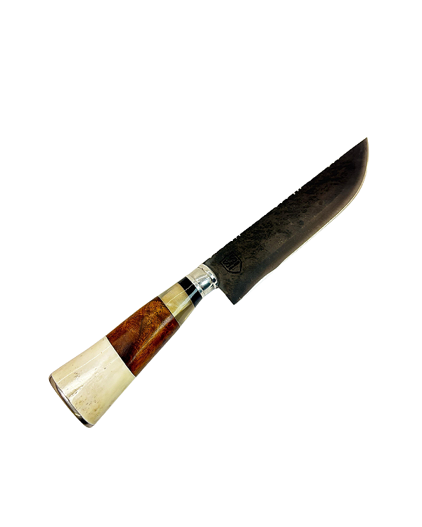 Faca Churrasco Brutfoge – Cabo em Osso e Madeira de Lei