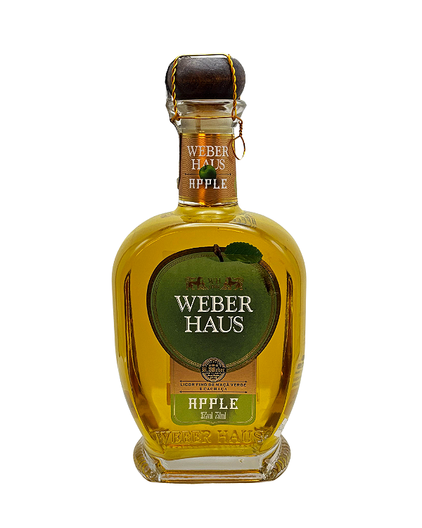 Licor Fino de Cachaça Weber Haus Apple Maçã Verde 750ml