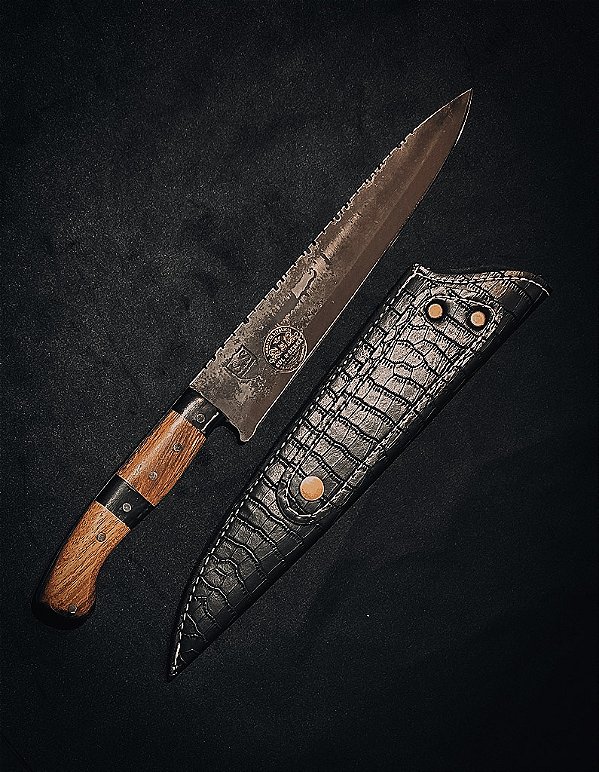 Faca Gaúcha Cabo Chifre Bovino - Brutforge