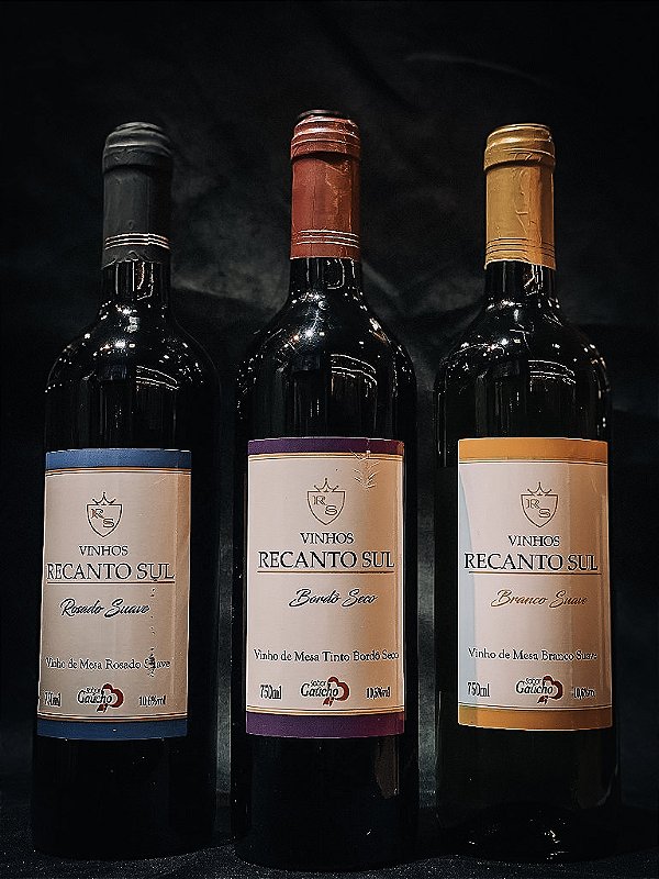 Combo Três Vinhos Recanto Sul - MISTO