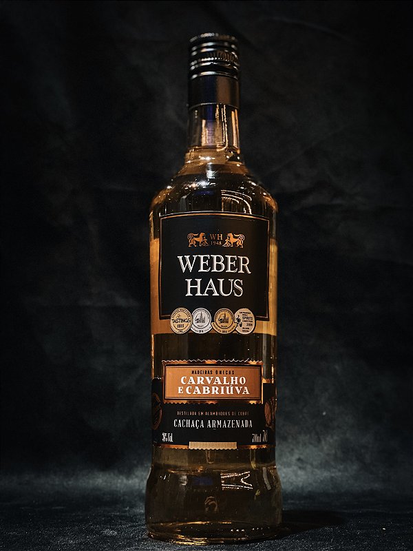 Cachaça Weber Haus Carvalho e Cabriúva
