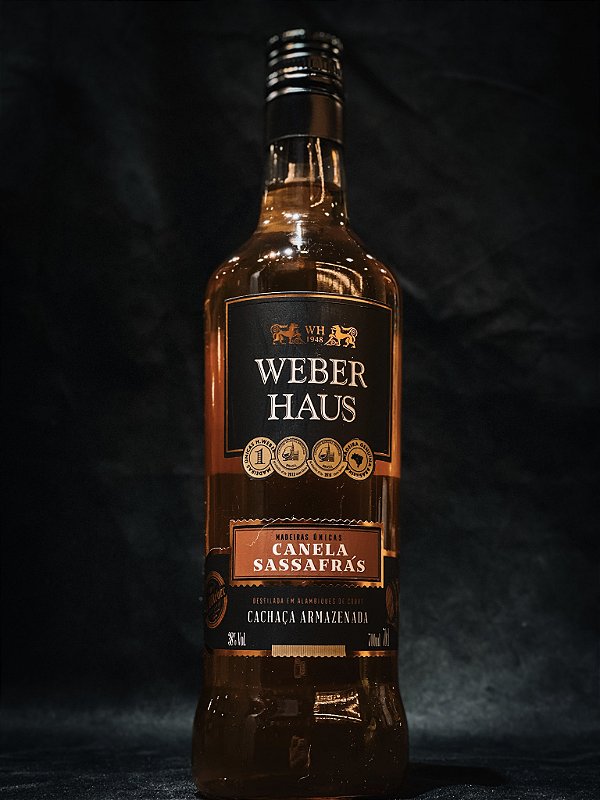Cachaça Weber Haus Canela Sassafrás