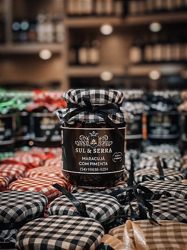Geléia de Maracujá com Pimenta