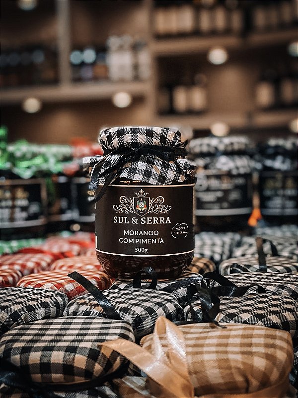 Geléia de Morango com Pimenta