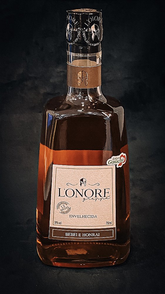 Grappa L’ONORE Envelhecida