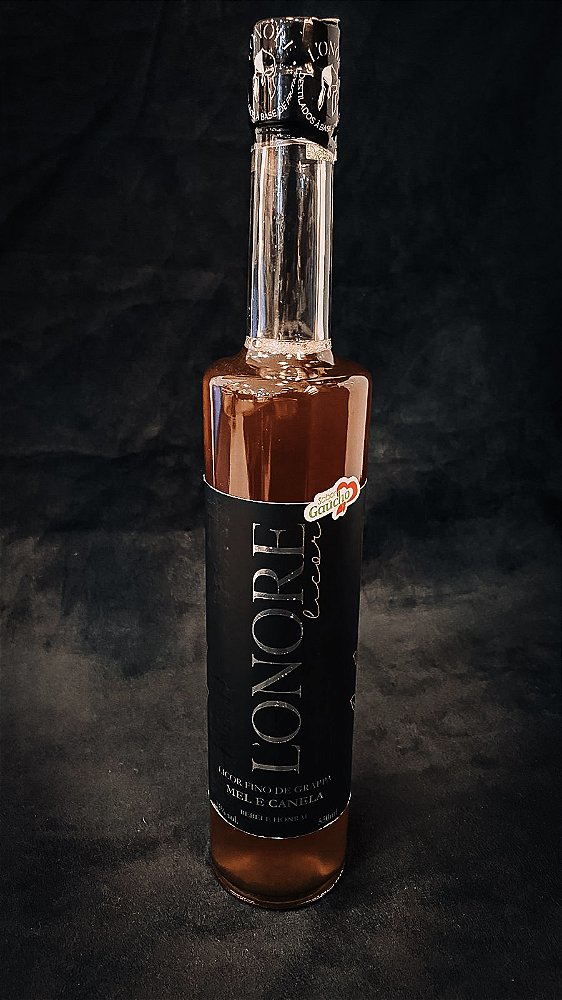 L'ONORE Licor Fino de Grappa Mel e Canela