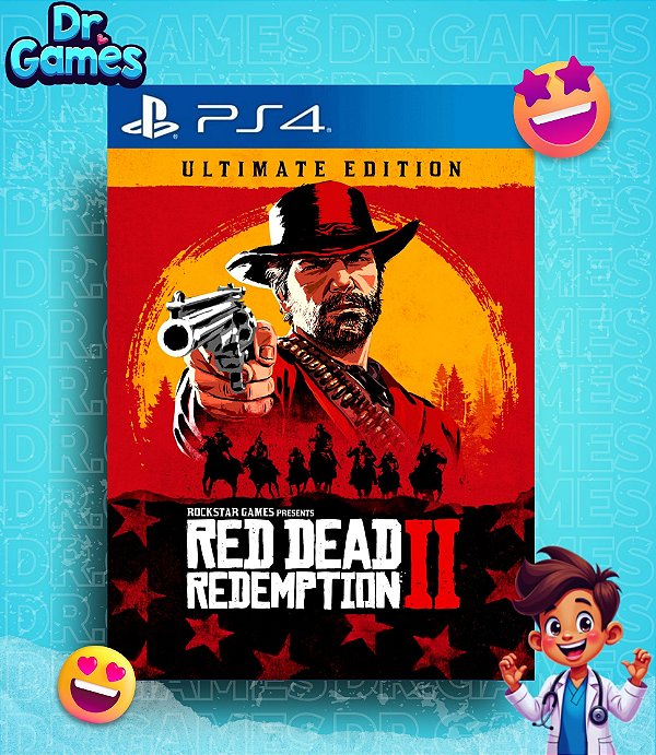 RED DEAD REDEMPTION 2 (ULTIMATE EDITION) - PS4 MÍDIA DIGITAL