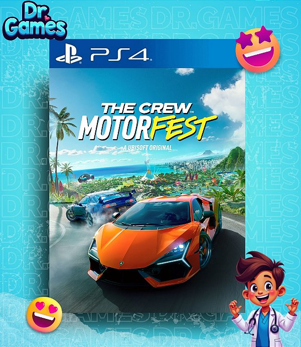 THE CREW MOTORFEST (EDIÇÃO PADRÃO) - PS4 MÍDIA DIGITAL