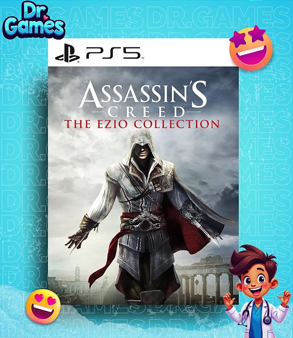 ASSASSIN'S CREED (THE EZIO COLLECTION) - PS5 MÍDIA DIGITAL