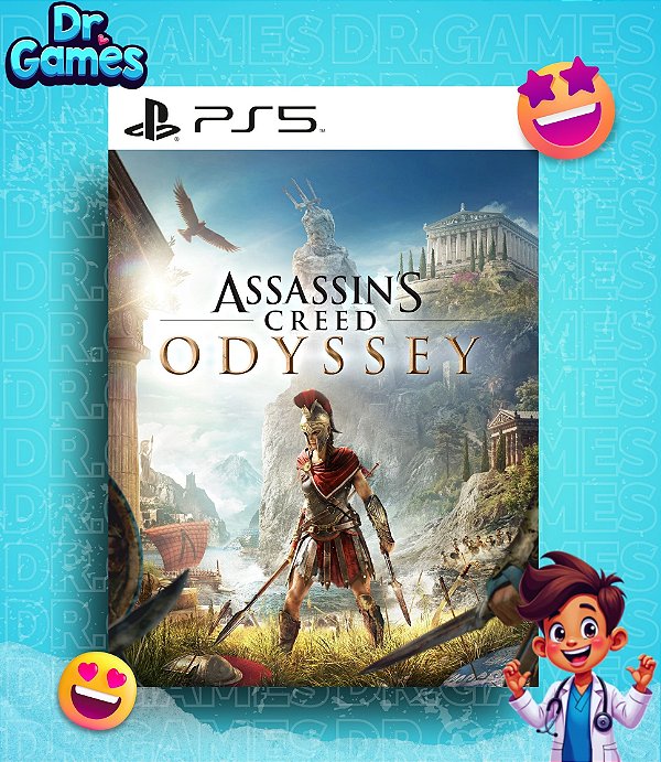 ASSASSIN'S CREED ODYSSEY (EDIÇÃO PADRÃO) - PS5 MÍDIA DIGITAL