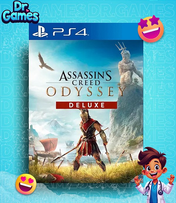 ASSASSIN'S CREED ODYSSEY (DELUXE EDITION) - PS4 MÍDIA DIGITAL