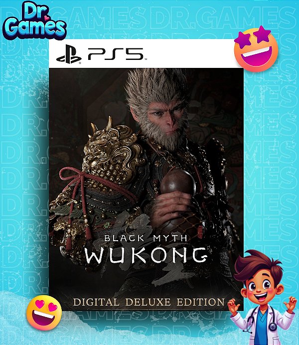 BLACK MYTH: WUKONG (DELUXE EDITION) - PS5 MÍDIA DIGITAL