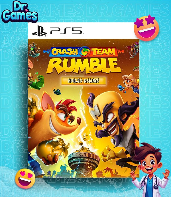 CRASH TEAM RUMBLE™ (EDIÇÃO DELUXE) - PS5 MÍDIA DIGITAL