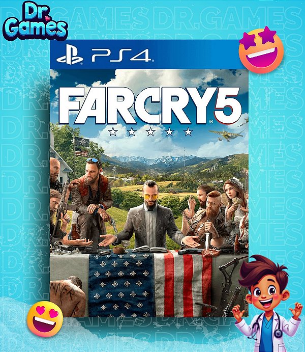 FAR CRY 5 (EDIÇÃO PADRÃO) - PS4 MÍDIA DIGITAL