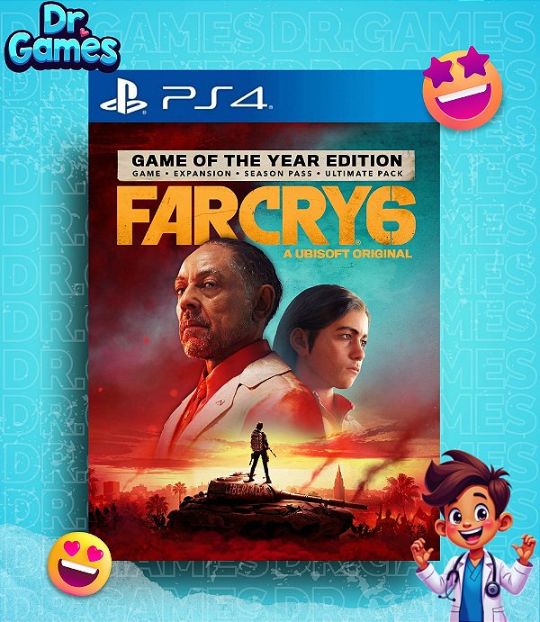 FAR CRY® 6 (GAME OF THE YEAR EDITION) - PS4 MÍDIA DIGITAL