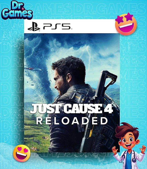 JUST CAUSE 4: RELOADED (EDIÇÃO PADRÃO) - PS5 MÍDIA DIGITAL