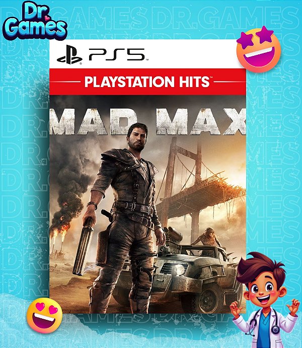 MAD MAX (EDIÇÃO PADRÃO) - PS5 MÍDIA DIGITAL