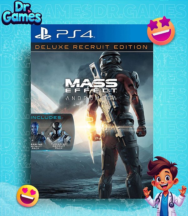 MASS EFFECT™: ANDROMEDA (EDIÇÃO DE RECRUTA DELUXE) - PS4 MÍDIA DIGITAL