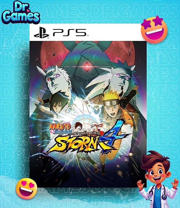 NARUTO SHIPPUDEN™: ULTIMATE NINJA® STORM 4 (EDIÇÃO PADRÃO) - PS5 MÍDIA DIGITAL