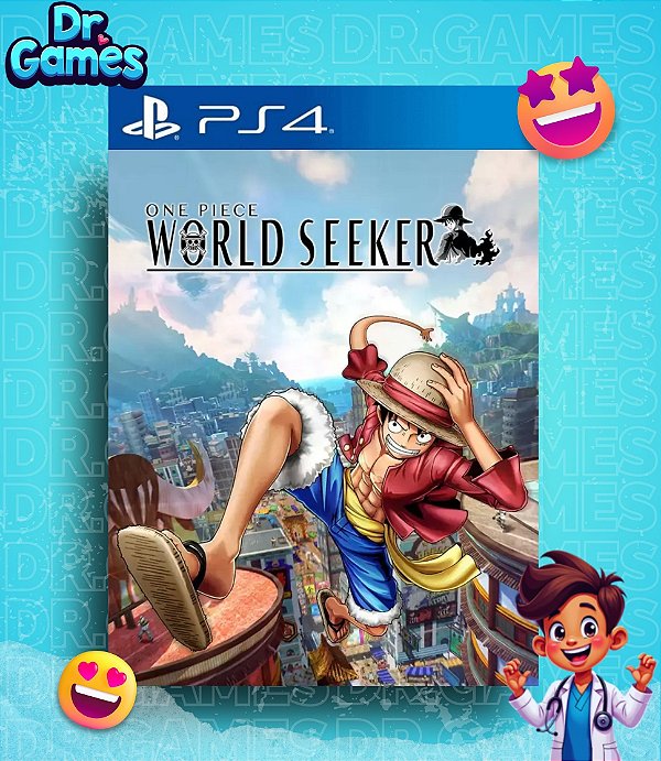 ONE PIECE WORLD SEEKER (EDIÇÃO PADRÃO) - PS4 MÍDIA DIGITAL