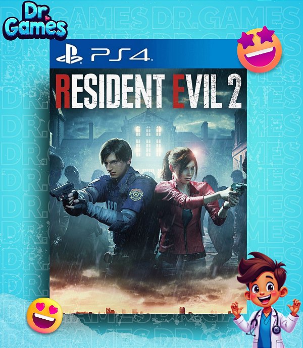 RESIDENT EVIL 2 (EDIÇÃO PADRÃO) - PS4 MÍDIA DIGITAL