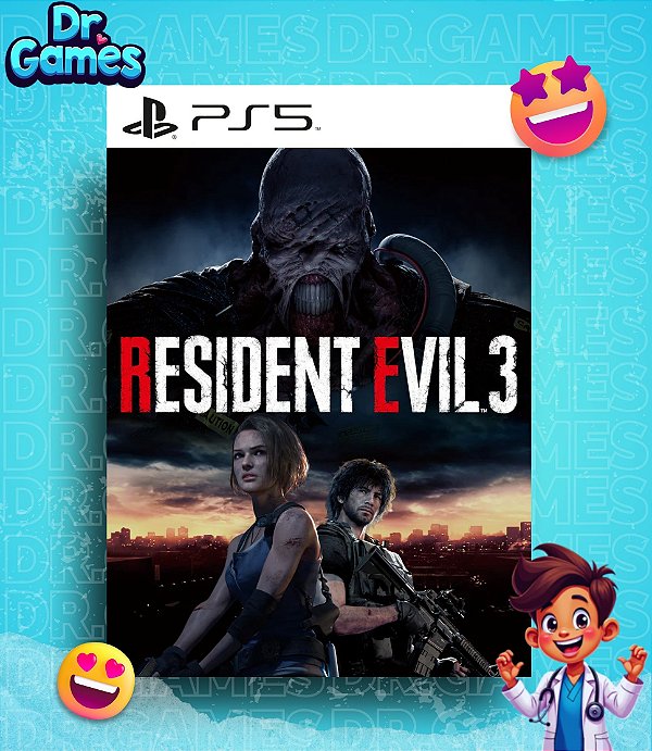 RESIDENT EVIL 3 (EDIÇÃO PADRÃO) - PS5 MÍDIA DIGITAL