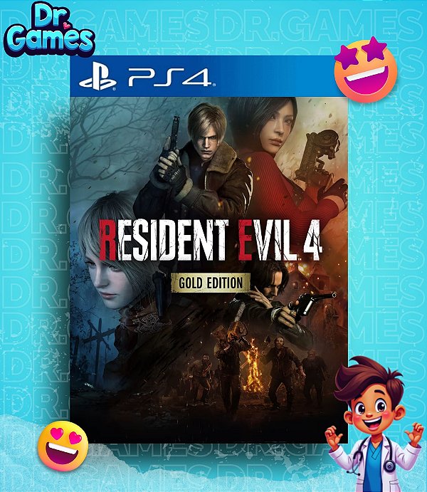 RESIDENT EVIL 4 REMAKE (GOLD EDITION) - PS4 MÍDIA DIGITAL
