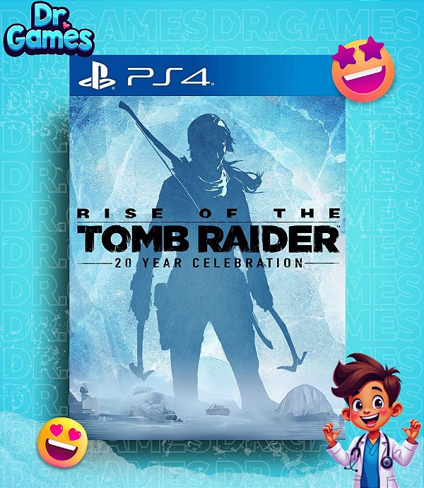 RISE OF THE TOMB RAIDER (EDIÇÃO COMEMORAÇÃO DE 20 ANOS) - PS4 MÍDIA DIGITAL