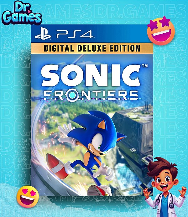 SONIC FRONTIERS (EDIÇÃO DIGITAL DELUXE) - PS4 MÍDIA DIGITAL