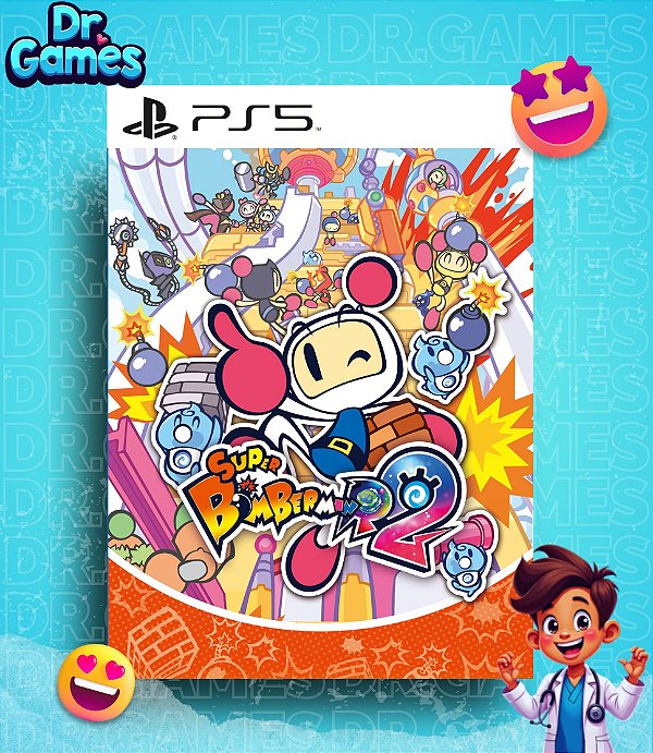 SUPER BOMBERMAN R 2 (EDIÇÃO PADRÃO) - PS5 MÍDIA DIGITAL