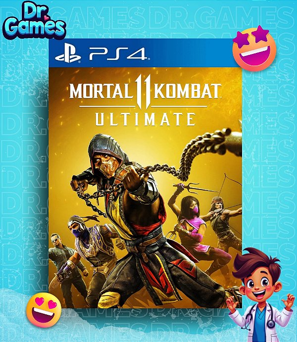 MORTAL KOMBAT 11 (ULTIMATE EDITION) - PS4 MÍDIA DIGITAL